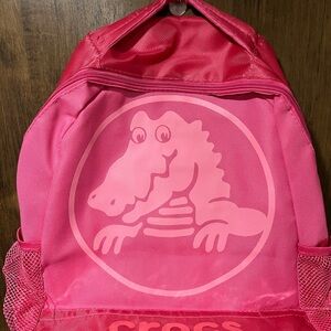 Crocs Pink Backpack